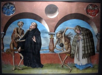 Copia della Danza Macabra del cimitero domenicano di Berna da Albrecht Kauw